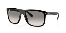 Ray-Ban Sunglasses Boyfriend Two 601/32 (Lens Colour: Light Grey) Black - 1 Pair of Glasses